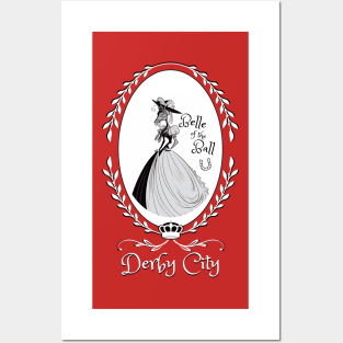 Derby City Collection: Belle of the Ball 3 (Red) Posters and Art